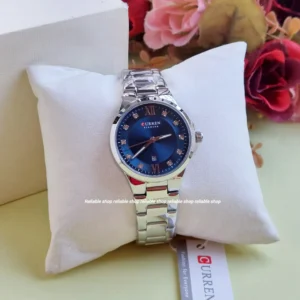 curren 9107 CH For ladies-Silver Blue