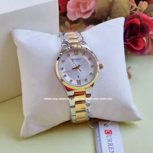 curren 9107 CH For ladies-Two Tone white