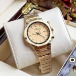 Forest-gents watch-Golden color - Image 2
