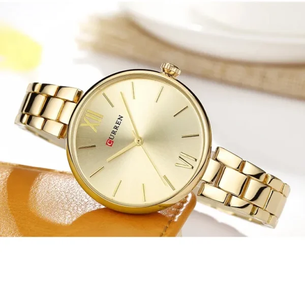 Curren 9017 CH - Golden For Ladies - Image 3