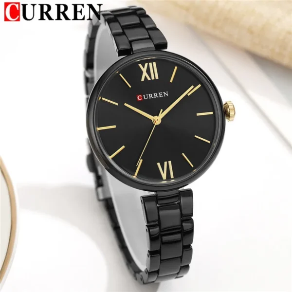 Curren 9017 CH -Black for Ladies - Image 3