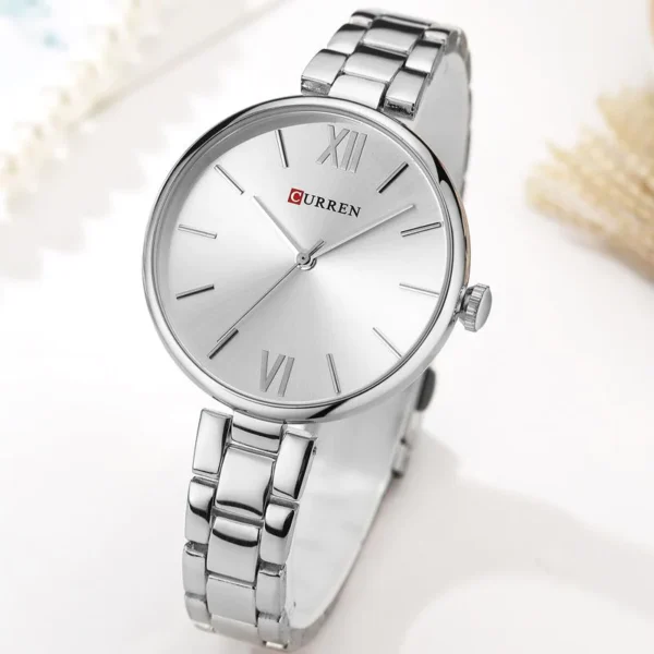 Curren 9017 CH - Silver for Ladies - Image 3