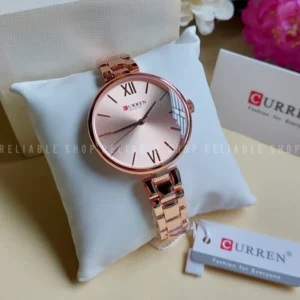 Curren 9017 CH - Rose Gold For Ladies