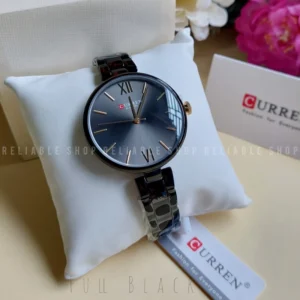 Curren 9017 CH -Black for Ladies