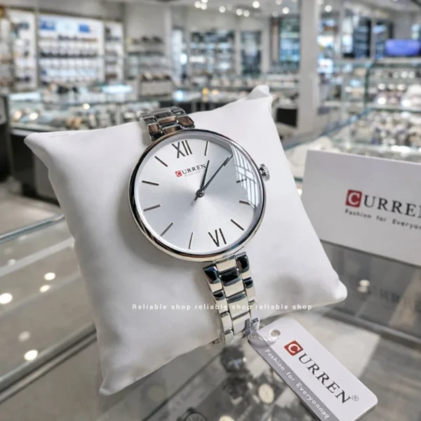 Curren 9017 CH - Silver for Ladies - Image 2