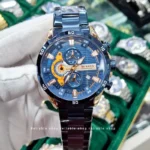 Curren 8402 - Rose Gold Blue - Gents watch