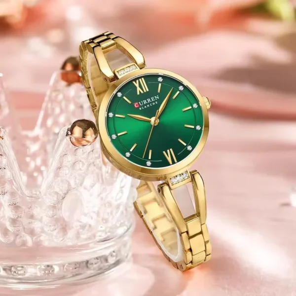 curren 9092 CH For ladies-Golden Green - Image 3