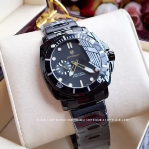 poedagar 873-gents watch-full black