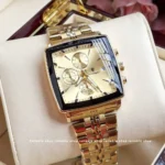 POEDAGAR-866-Chronograph-Men’s Watch-Golden