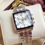 POEDAGAR-866-Chronograph-Men’s Watch-Two tone white