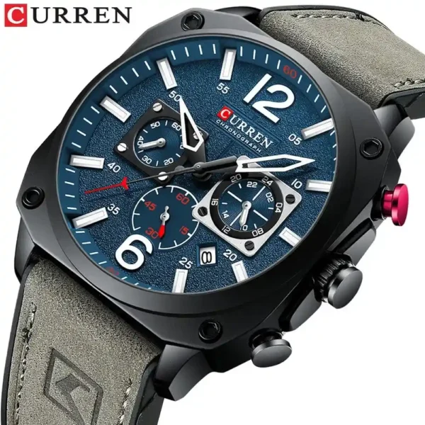 curren 8398 gents watch-Blue - Image 2