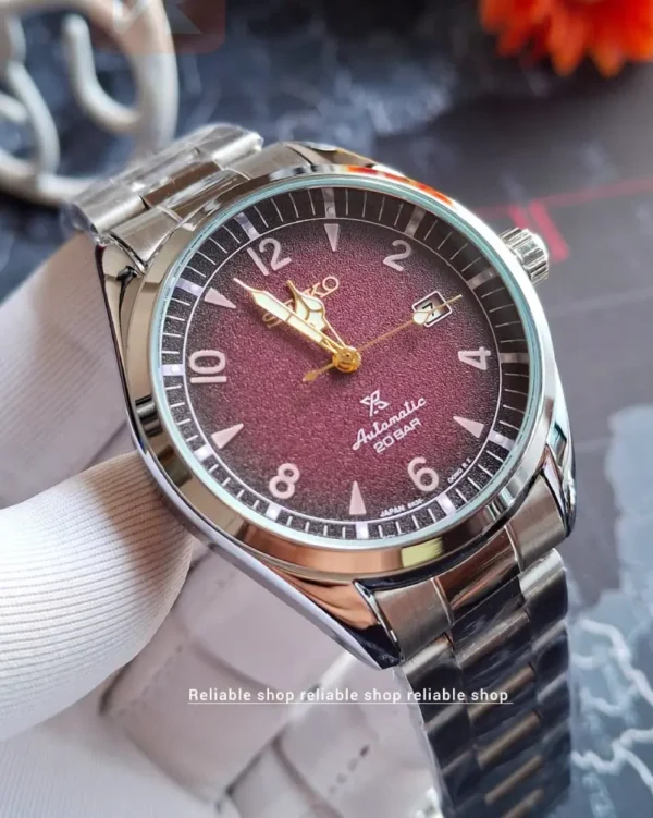 Seiko Prospex Alpinist SPB155J maroon Dial AA - Image 2