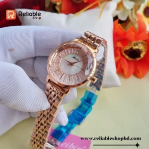 Meibin1590 Female Wrist Watch-Rose gold