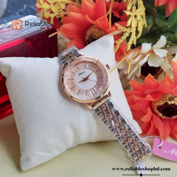 Meibin1590 Female Wrist Watch-Two tone - Image 2