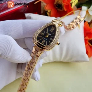 New Arrival-snake shape -ladies watch-Golden black