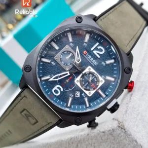 curren 8398 gents watch-Blue