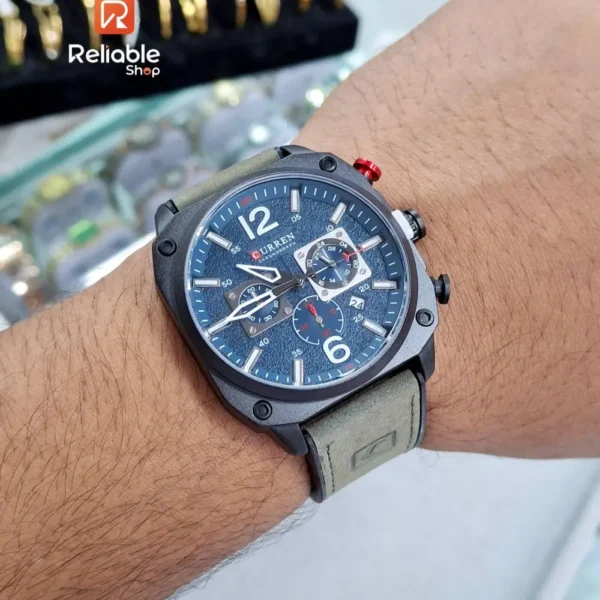 curren 8398 gents watch-Blue - Image 3