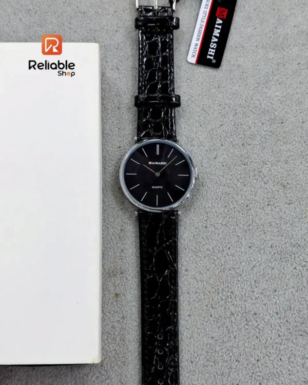 Gents-Forma Belt watch - Black - Image 2