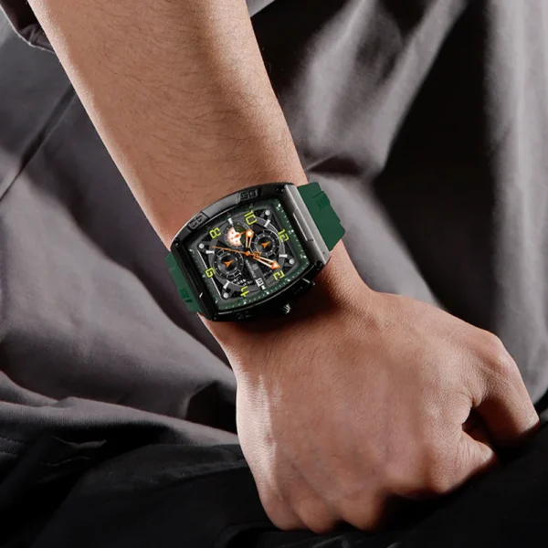 NAVIFORCE 8052 Men's Watches-Green - Image 3