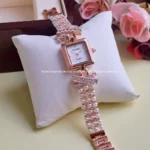 pearl ladies watch-AAchanel-rose gold