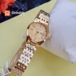 Longbo quartz women's analog watch-Golden - Image 3