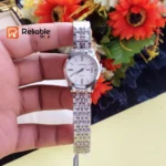Longbo quartz women's analog watch-Silver - Image 3