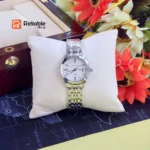 Longbo quartz women's analog watch-Silver