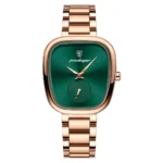 Poedagar 783 new Quartz ladies watch -rose gold Green