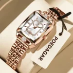Poedagar 785 Ladies Watch - Rose White