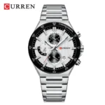 Curren 8481 Men's Watch - silver