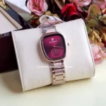 Poedagar 783 new Quartz ladies watch -rose gold maroon - Image 2