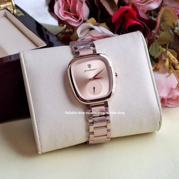 Poedagar 783 new Quartz ladies watch -rose gold - Image 2