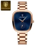 Poedagar 783 new Quartz ladies watch -rose gold Blue