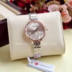 CURREN 9068 Luxury Fashion Exclusive Quartz Ladies Watch - Rose gold