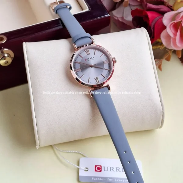CURREN 9079 Classic Elegant Women's Quartz Fashion Watch - sky - Image 2