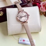 CURREN 9079 Classic Elegant Women's Quartz Fashion Watch - khaki color - Image 2