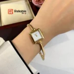 Guccii-AA Ladies bracelet watch-Golden white