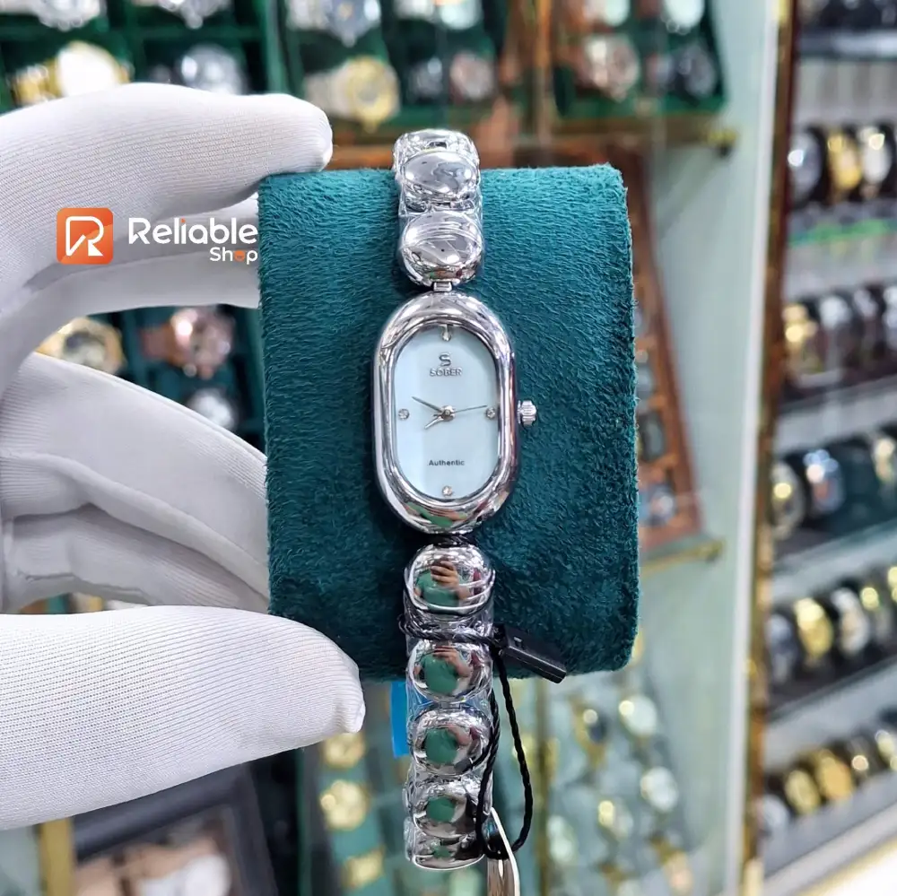 790386340_1717462633723003_3200180181213656694_n Sober-Luxury Ladies Women's Quartz Watch Oval Simple Design-silver baby blue - Image 1