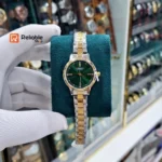 CURREN 9094 Exclusive Quartz Ladies Watch -Two tone green - Image 2