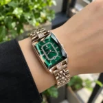 Poedagar 785 Ladies Watch - Rose green - Image 2