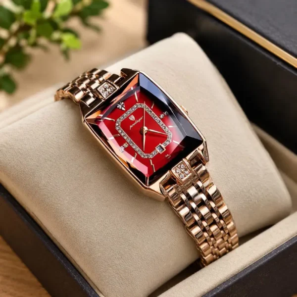 Poedagar 785 Ladies Watch - Rose Red - Image 2