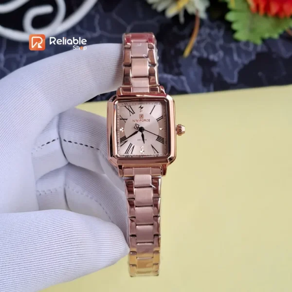 Naviforce 5065 Ladies Watch - Rose gold - Image 2