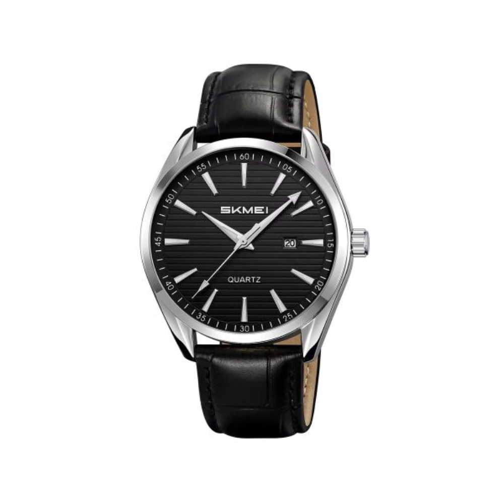 Master-2-600x600 Skmei 2490 Men Classic Business Simple Quartz Watch-Black dial - Image 1