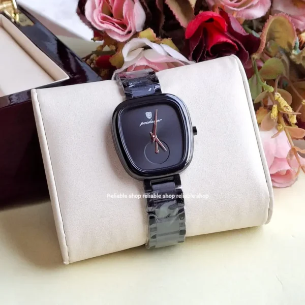 Poedagar 783 new Quartz ladies watch -Black - Image 2