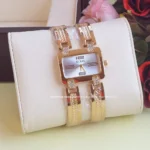 Guess-Ladies party watch -Golden white