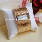 Exclusive Ladies Party watch-Golden white
