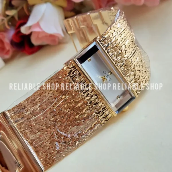 Exclusive Ladies Party watch-Golden white - Image 2