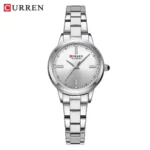 CURREN 9094 Exclusive Quartz Ladies Watch -Silver