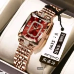 Poedagar 785 Ladies Watch - Rose Red
