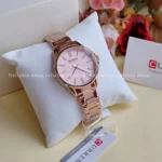 Curren 9090 ladies watch-Rose Golden